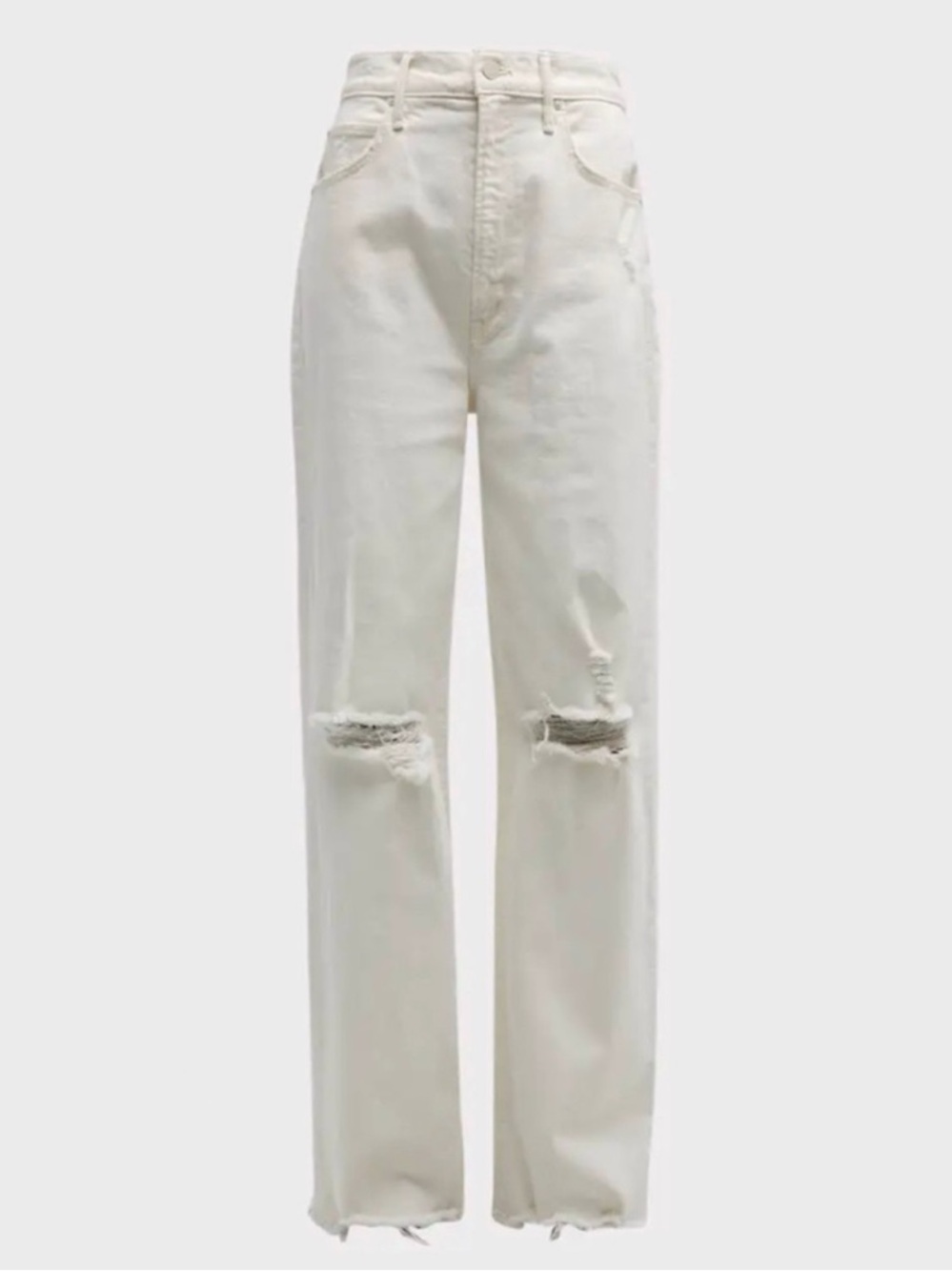 MOTHER Tunnel Vision Sneak High-Rise Wide Leg Jeans in Unnatural Acts